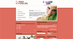 Desktop Screenshot of farmaciaalmeidacunha.com